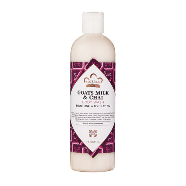 NUBIAN HERITAGE - Goats Milk & Chai Body Wash