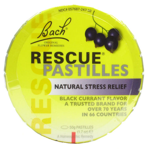 Bach Flower Remedies Black Current Rescue Remedy Pastilles