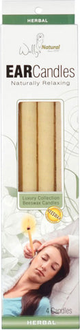 Wallys Natural Products Ear Candles Herbal Beeswax