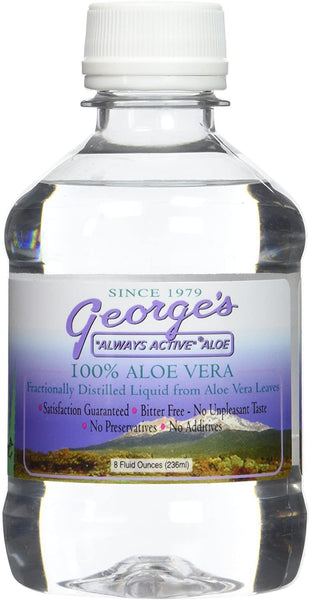 Aloe Vera Drink George's Always Active Aloe 8 Fl Oz (Pack of 1)