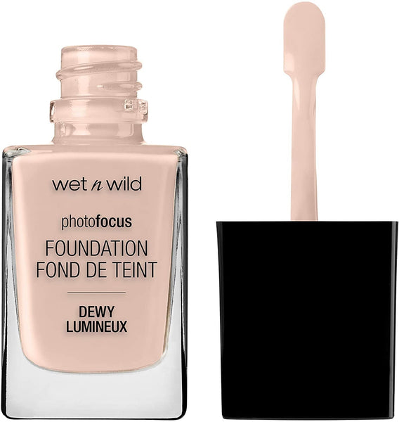 WET N WILD - Photo Focus Dewy Foundation Rose Ivory - 0.95 oz (28 ml)