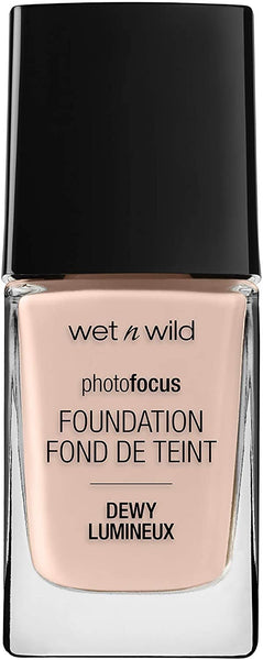 WET N WILD - Photo Focus Dewy Foundation Rose Ivory - 0.95 oz (28 ml)