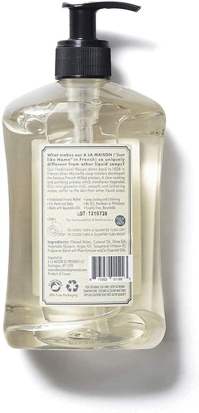 A LA MAISON - French Liquid Soap Fresh Sea Salt - 16.9 fl. oz. (500 ml)