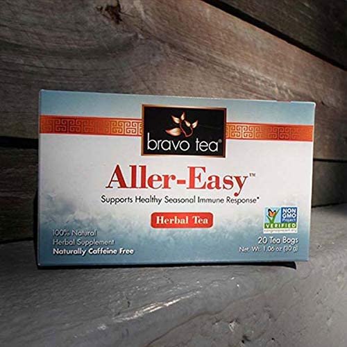 Bravo Tea - 100% Natural Aller-Easy Herbal Tea - 20 Tea Bags