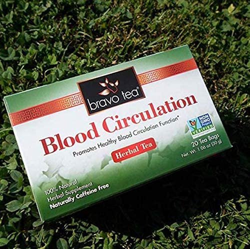 BRAVO TEAS - Blood Circulation Herbal Tea - 20 Tea Bags